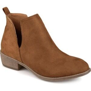 Coconuts by Matisse Pronto Tan Suede Booties Women’s Size 6.5M